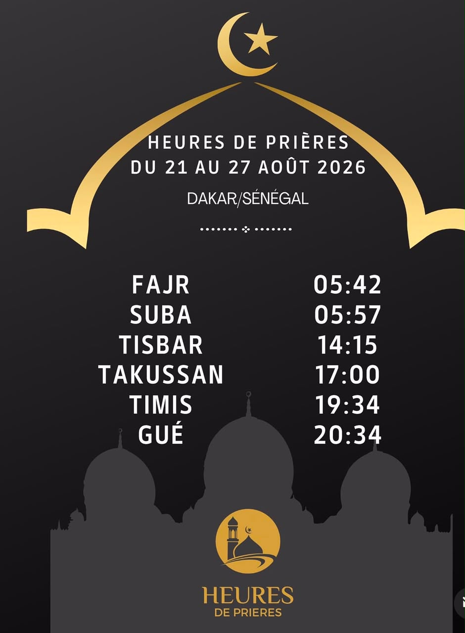 Heures de prières
